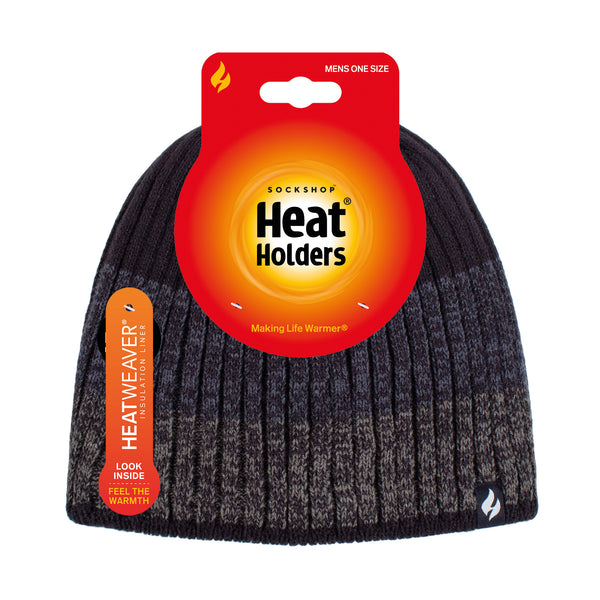 Mens Linden Beanie Hat - Navy