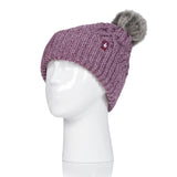 Ladies Solna Pom Pom Hat - Rose