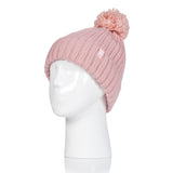 Ladies Arden Pom Pom Hat - Coral