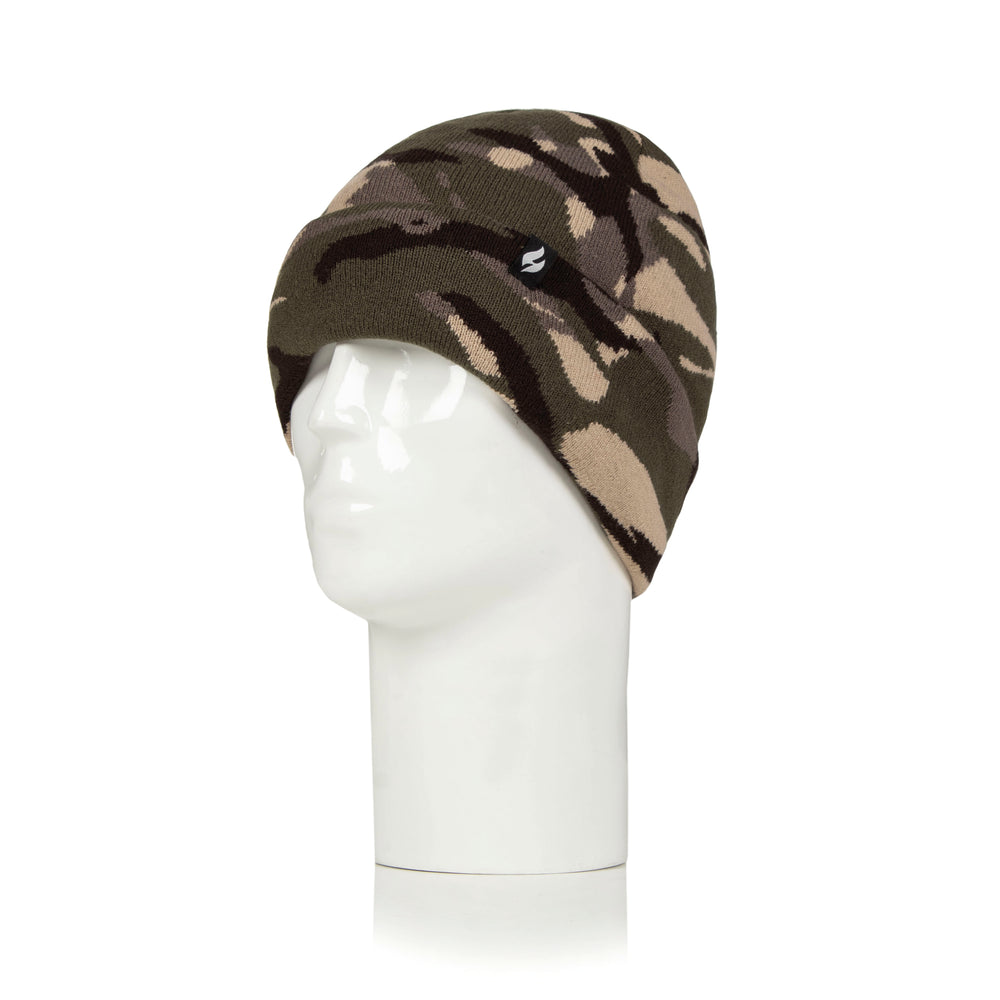 Mens Turnover Cuff Hat - Camo