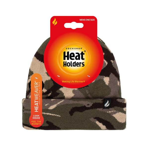 Mens Turnover Cuff Hat - Camo