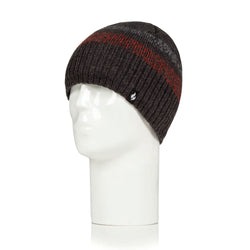 Mens Tromso Beanie Hat - Anthracite Melange