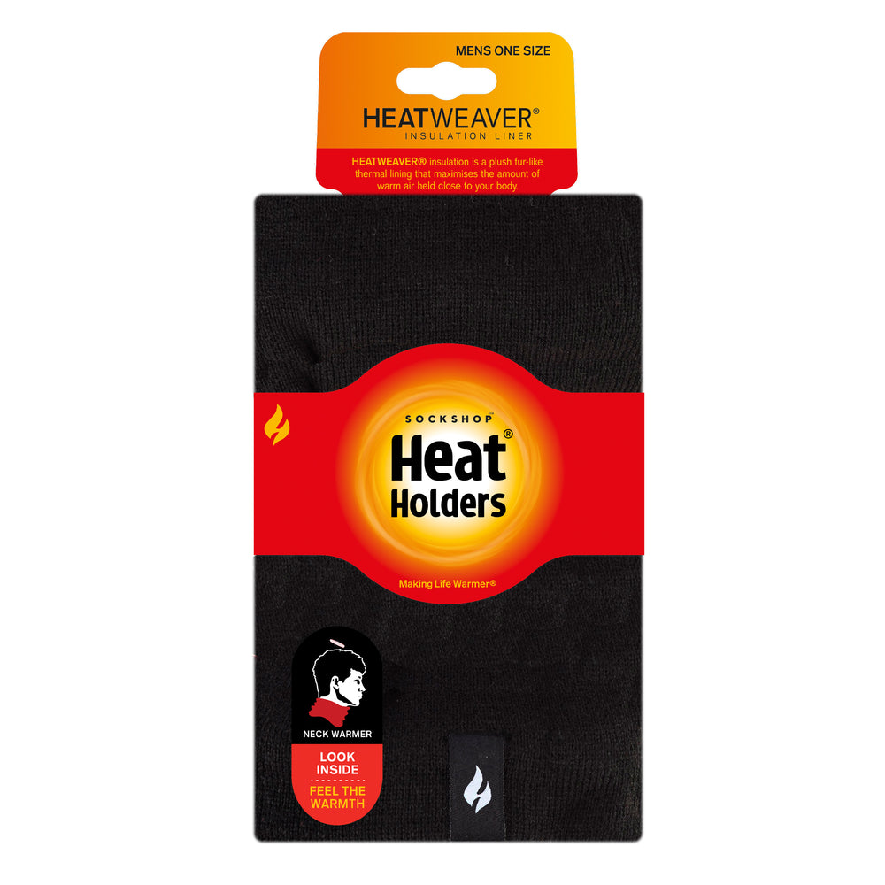 Mens Stockley Thermal Neck Warmer - Black