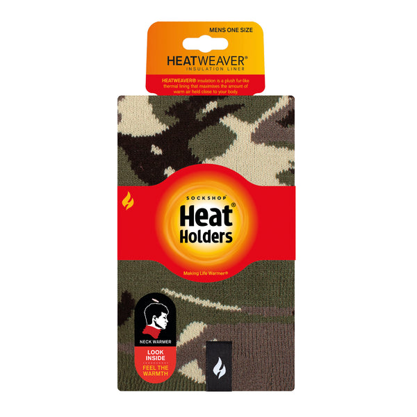 Mens Thermal Neck Warmer - Camo