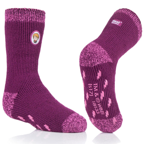 Kids Harry Potter Slipper Socks - Pink