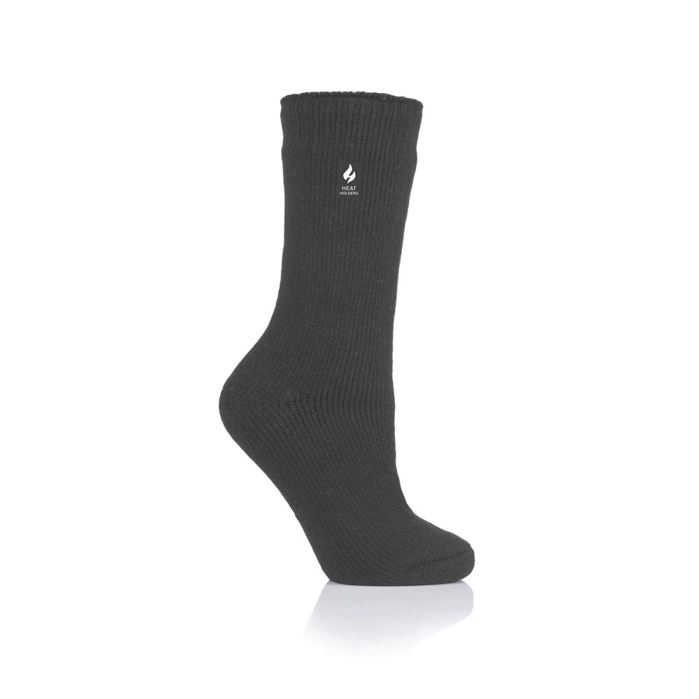 Ladies Original Camellia Socks - Charcoal