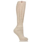 Ladies Original Lounge Socks with Comfy Slouch Top - Oat