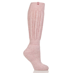 Ladies Original Comfy Slouch Socks - Rose Blush