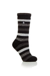 Ladies  Original Stripe Socks Delamere - Black