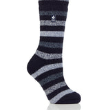 Ladies  Original Stripe Socks Delamere - Navy