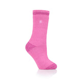 Ladies Original Abstract Dimension Twist Socks - Pink