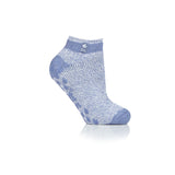 Ladies Original Pisa Ankle Slipper Socks - Denim