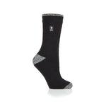 Ladies Original Prague Heel & Toe Socks - Black & White