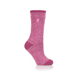 Ladies Original Lisbon Heel & Toe Socks - Muted Pink
