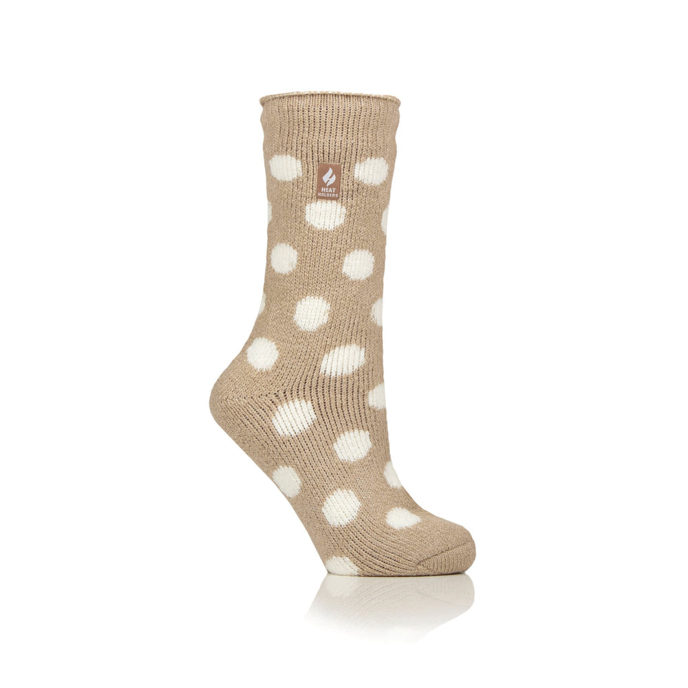 Ladies Original Jacquard Socks - Oat Spots