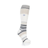 Ladies Original Long Ski & Snow Sports Socks - Cream