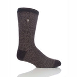 Mens Original Heel & Toe Socks - Brown & Mid Brown