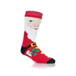 Mens Dual Layer Christmas Socks - Santa