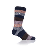 Mens Original Oundle Block Twisted Stripe Socks