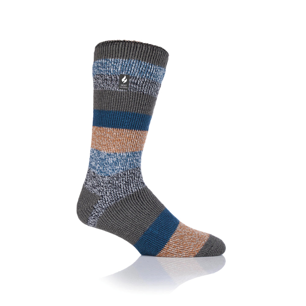 Mens Original Eton Block Twisted Stripe Socks