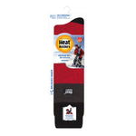 Mens Original Extra Long Ski & Snow Sports Socks - Black, Charcoal & Red