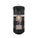 Mens Original Colden Lounge Sock - Black & Charcoal