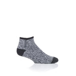 Mens Original Aubin Sleep Ankle Socks - Charcoal & Grey