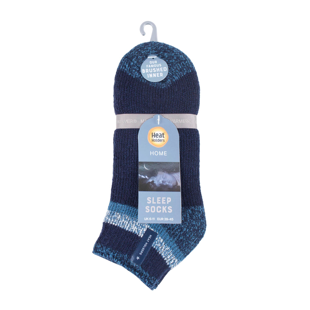 Mens Original Aubin Sleep Ankle Socks - Navy & Blue