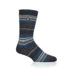 Mens Original Bari Multi Stripe Socks - Charcoal