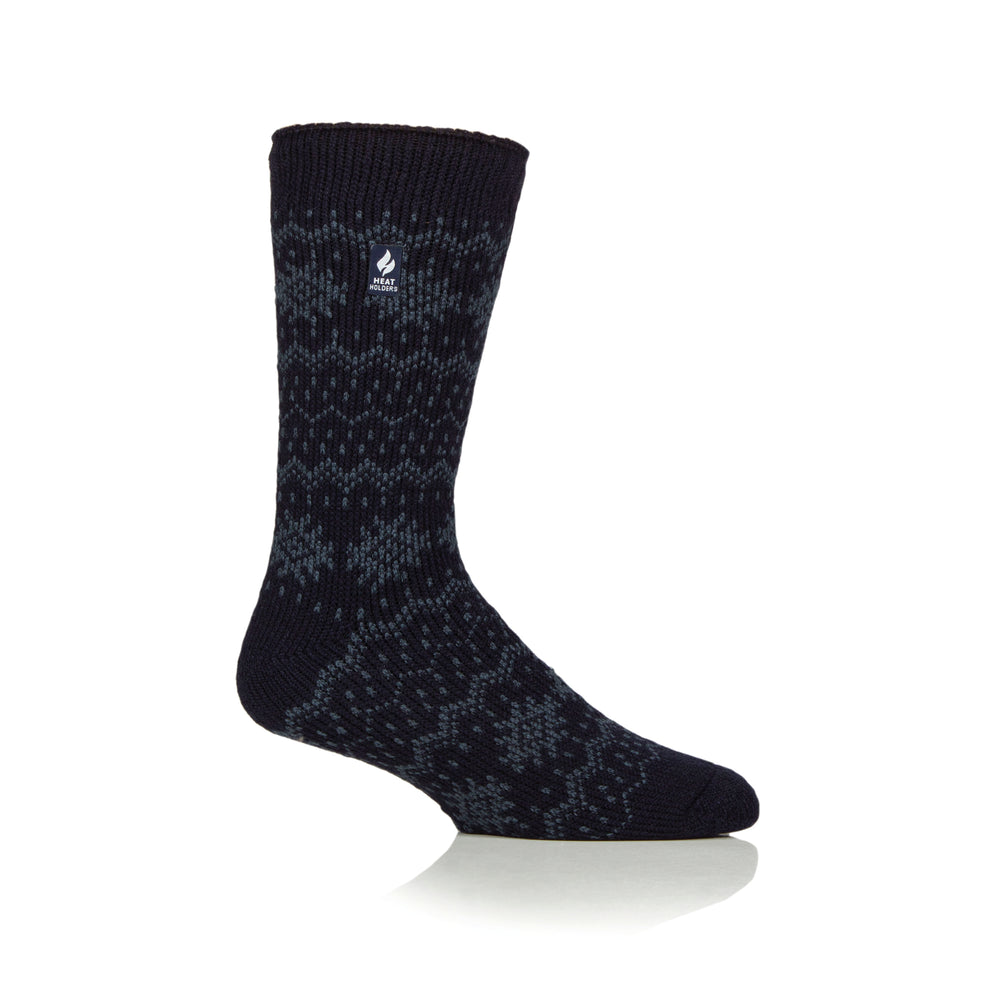 Mens Original Jacquard Socks - 2 Tone Fairisle