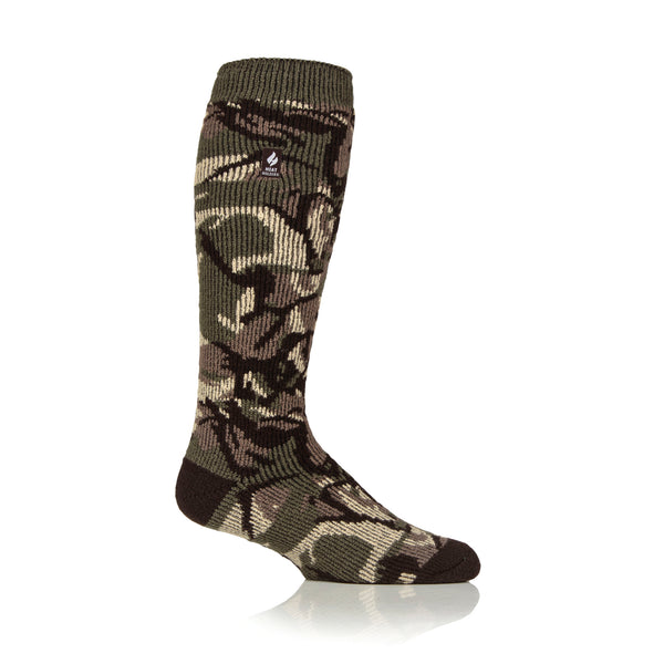 Mens Original Long Jacquard Socks - Camo