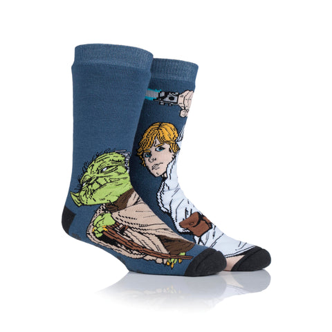 Happy Socks Star Wars Yoda Socken – Gr. 36-40 & 41-46