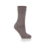 Ladies Original Outdoors Merino Wool Blend Socks - Dusky Pink & Grey