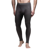 Mens Microfleece Baselayer Bottoms - Black