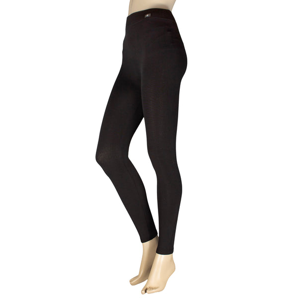Ladies Thermal Centre Seam Free Leggings Black