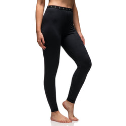 Ladies Ultra Lite Thermal Underwear Bottoms - Black