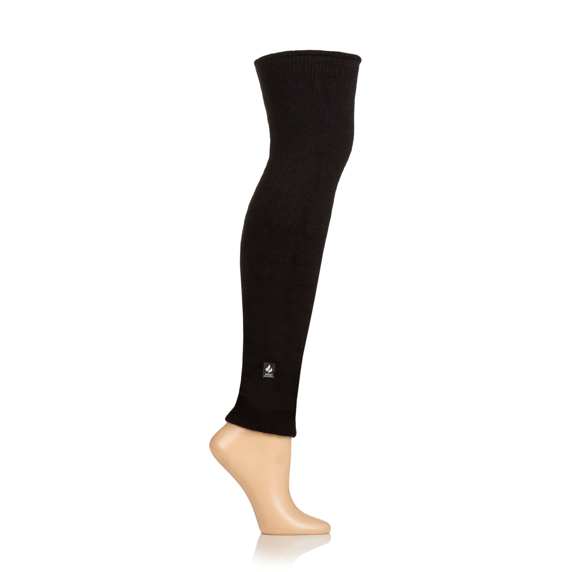 Unisex IOMI FootNurse Original Thermal Full Leg Warmers - Black