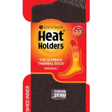 Mens Original Cabin Life Twist Heel & Toe Socks - Brown