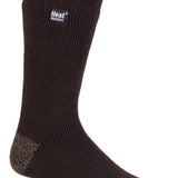 Mens Original Cabin Life Twist Heel & Toe Socks - Brown