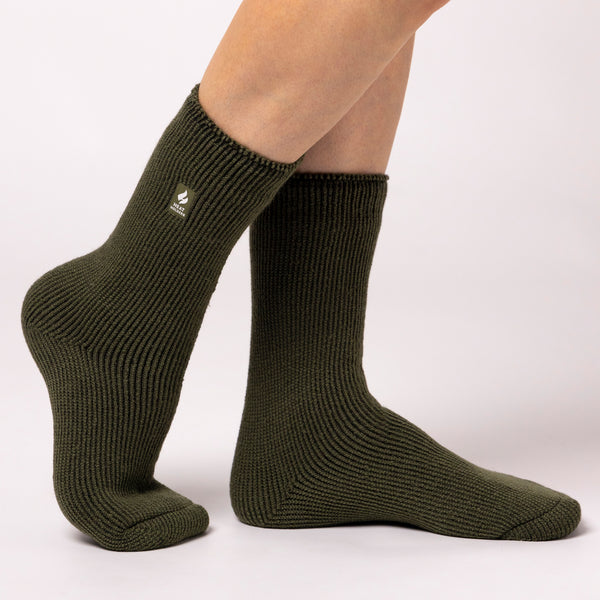 Ladies Original Camellia Socks - Olive