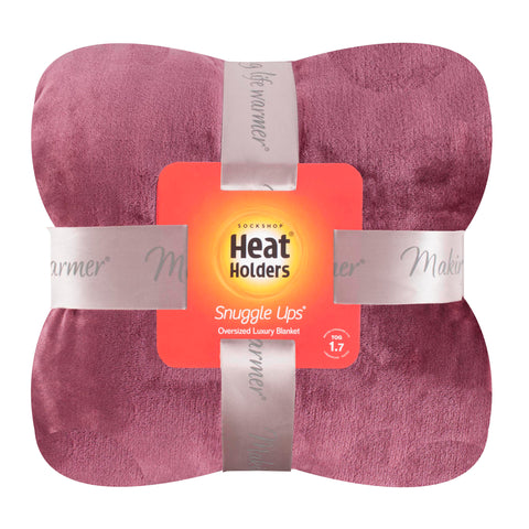 Heat Holders - 1.7 TOG Soft Luxury Faux Fur Warm Thermal Fleece Throw  Blanket