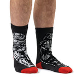Mens Lite Licensed Character Socks - Darth Vader & Storm Trooper