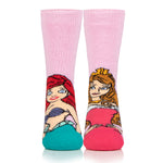 Kids Lite Disney Socks - Princess Ariel & Aurora