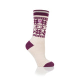 Ladies Lite Jacquard Socks - Whitebirk