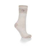 Ladies Original Cabin Fever Twist Socks - Beige