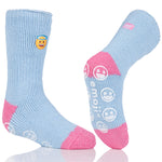 Kids Thermal Slipper Socks - Emoji Angel Face