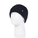 Kids Enchanted Forest Ribbed Turn Over Hat - Black