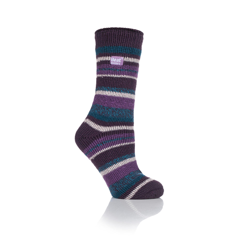 Ladies Original Fantasia Socks - Heather & Teal