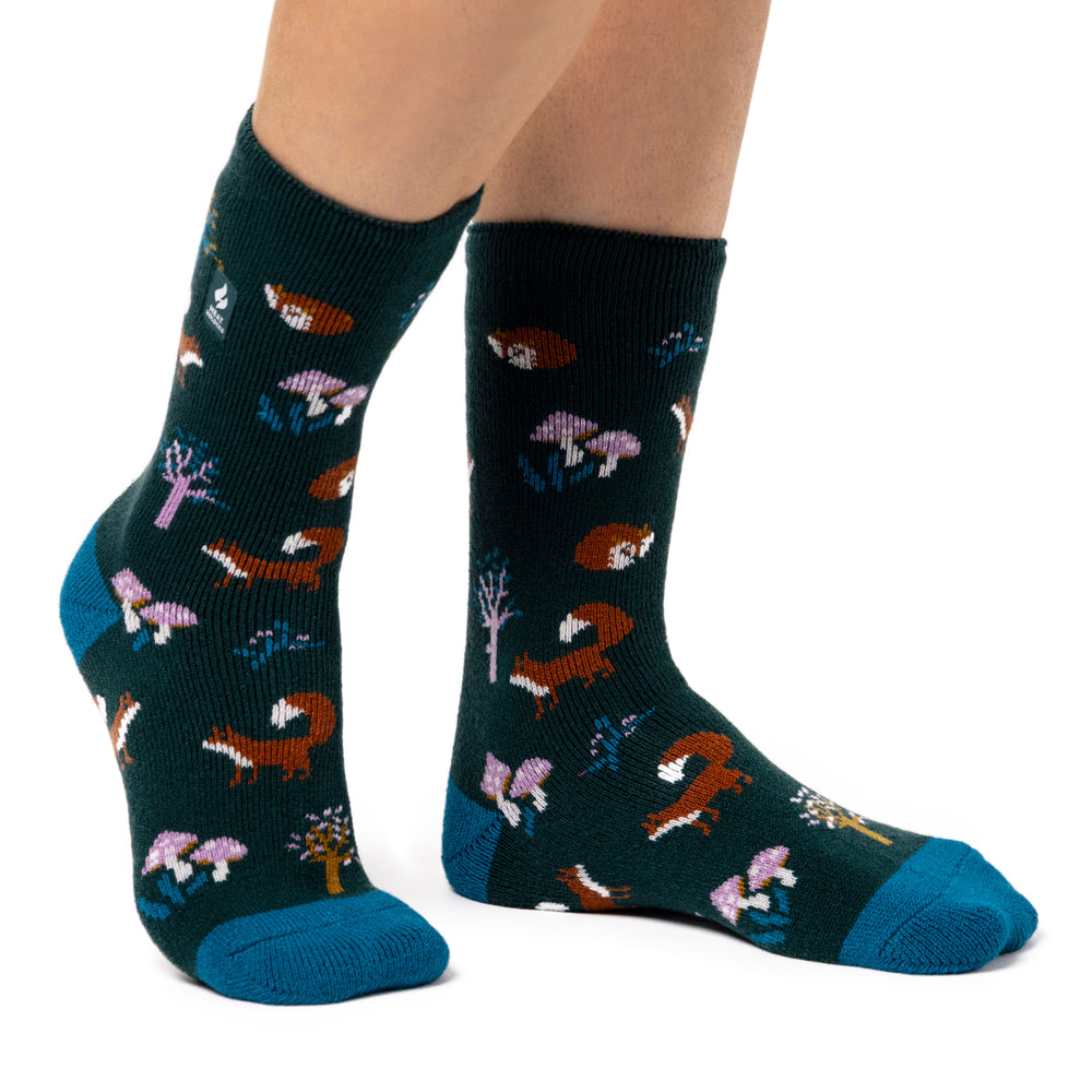 Ladies Lite Jacquard Socks - Foxes Lair