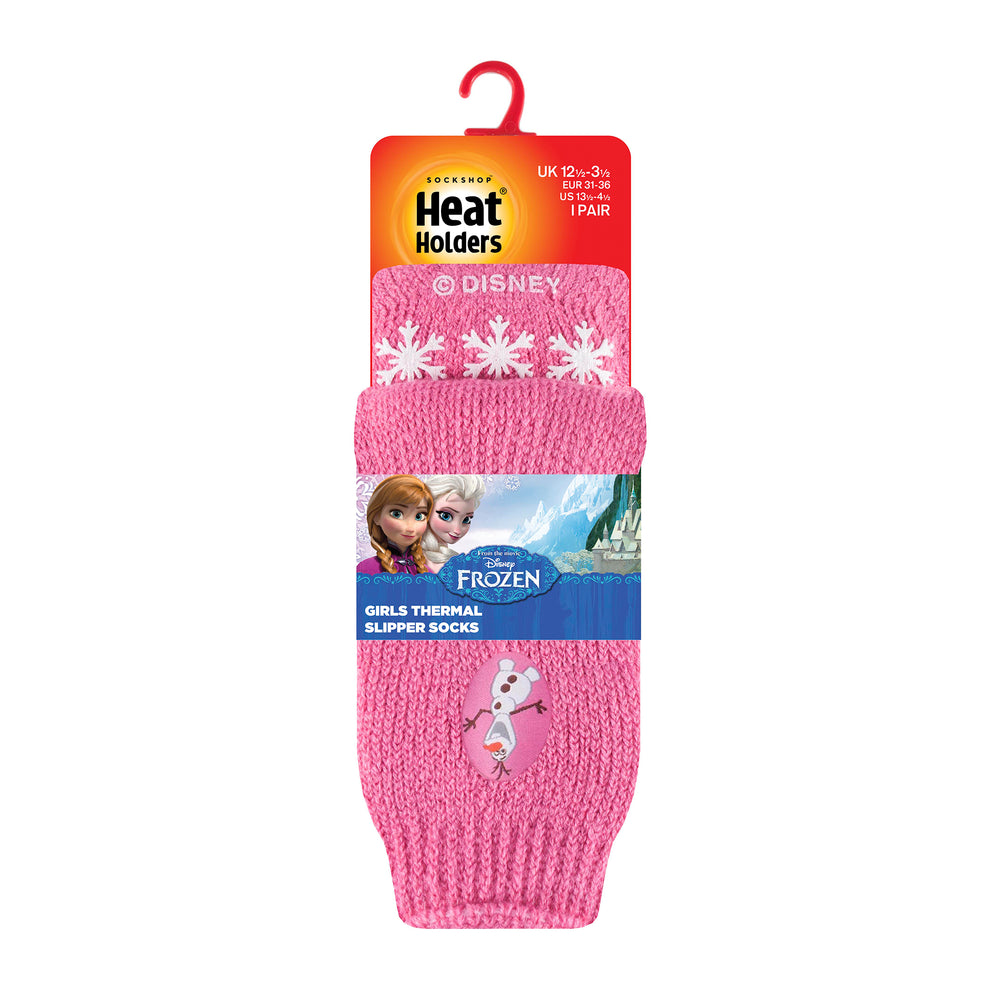 Kids Disney Thermal Slipper Socks - Frozen Olaf